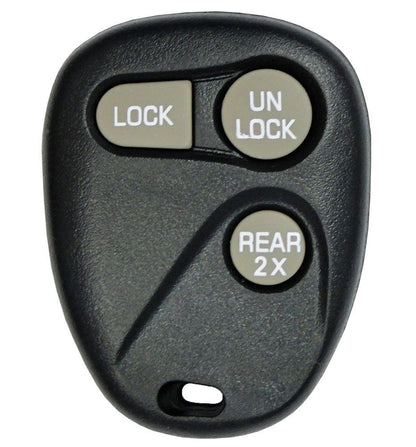 1996 Chevrolet Camaro (3 button) Remote Key Fob by Car & Truck Remotes - CarandTruckRemotes