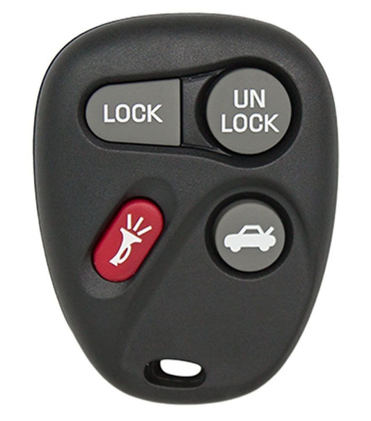 1996 Chevrolet Camaro (4 button) Remote Key Fob by Car & Truck Remotes - CarandTruckRemotes