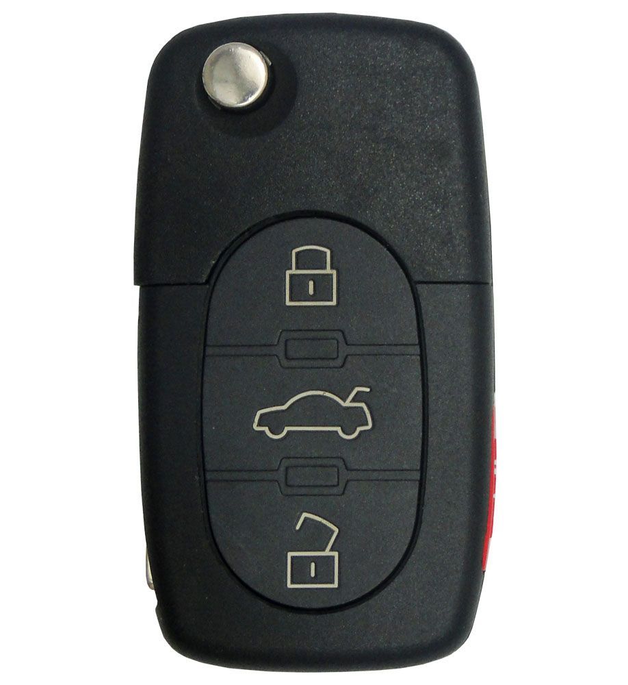 1997 Audi A4 Remote Flip Key Fob by Car & Truck Remotes - CarandTruckRemotes