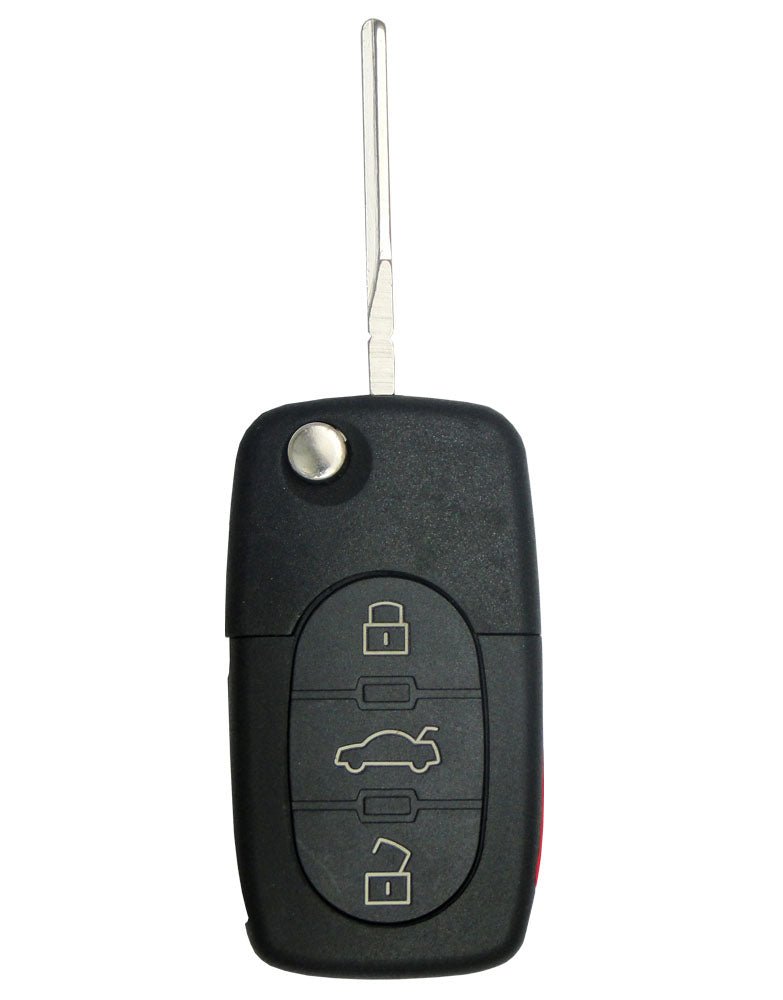 1997 Audi Cabriolet Remote Flip Key Fob by Car & Truck Remotes - CarandTruckRemotes