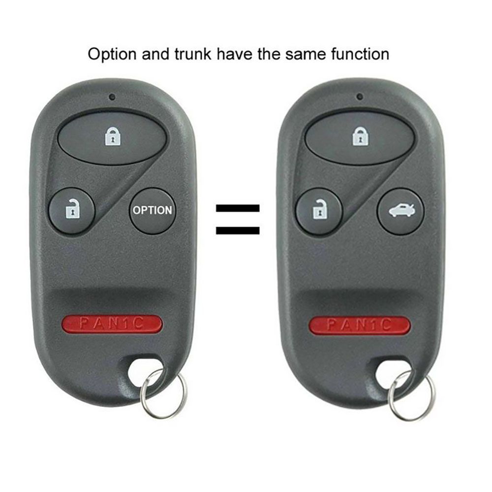 1999 Acura CL Remote Key Fob by Car & Truck Remotes - CarandTruckRemotes