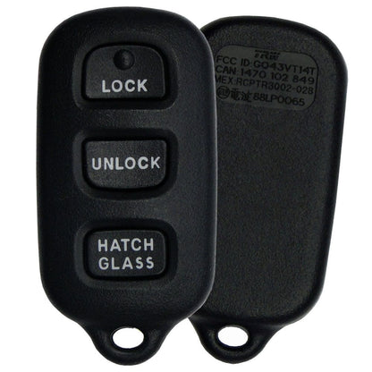 2003 Pontiac Vibe Remote Key Fob - CarandTruckRemotes