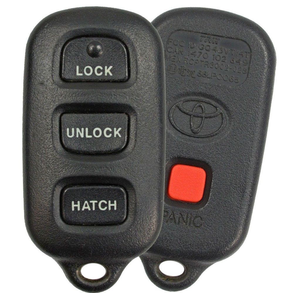 2003 Toyota Matrix Remote Key Fob - Refurbished - CarandTruckRemotes