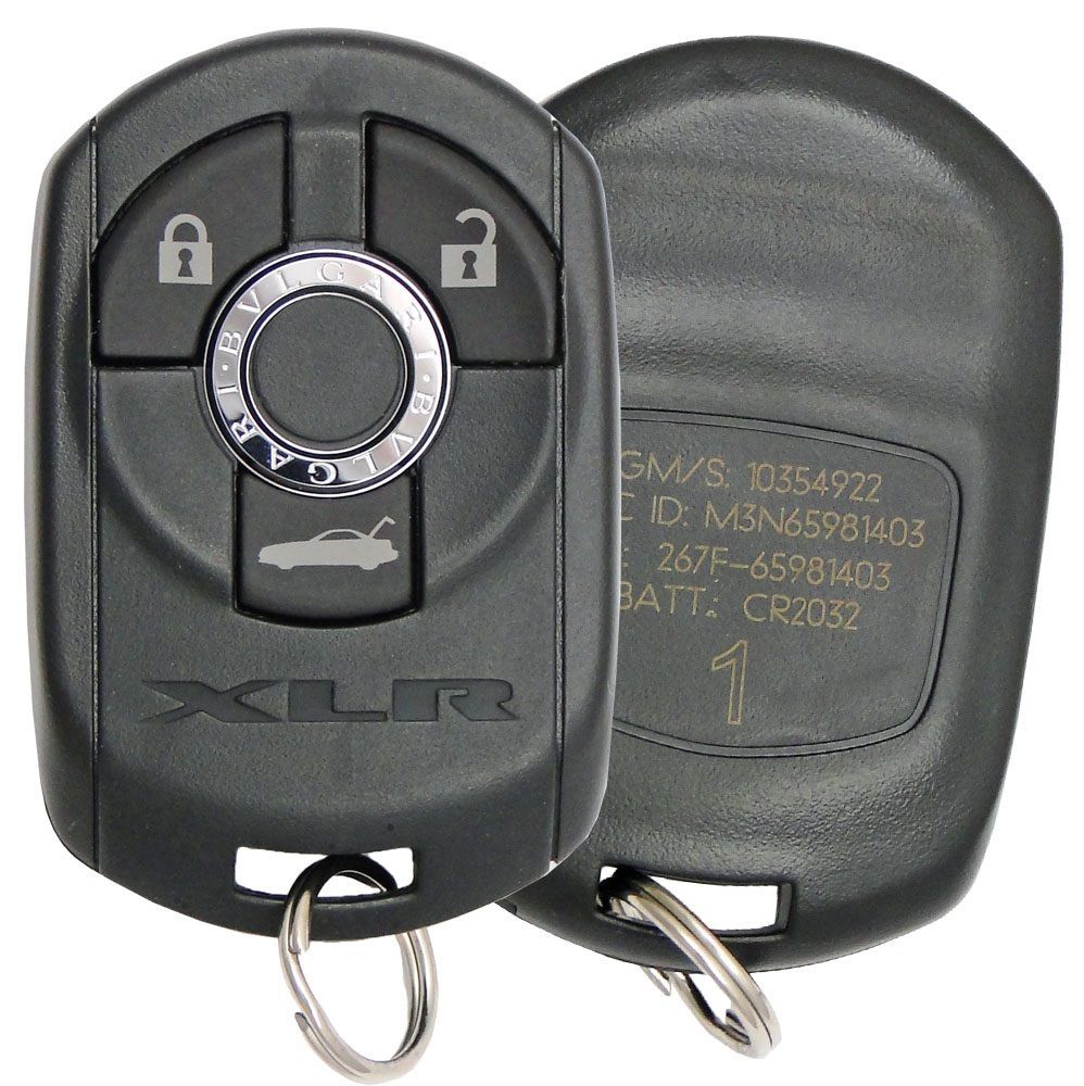 2004 Cadillac XLR Remote Key Fob - Driver 1 - CarandTruckRemotes