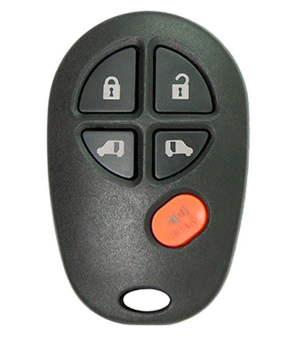 2004 Toyota Sienna LE Remote Key Fob w/ 2 Power Side Doors - Refurbished - CarandTruckRemotes