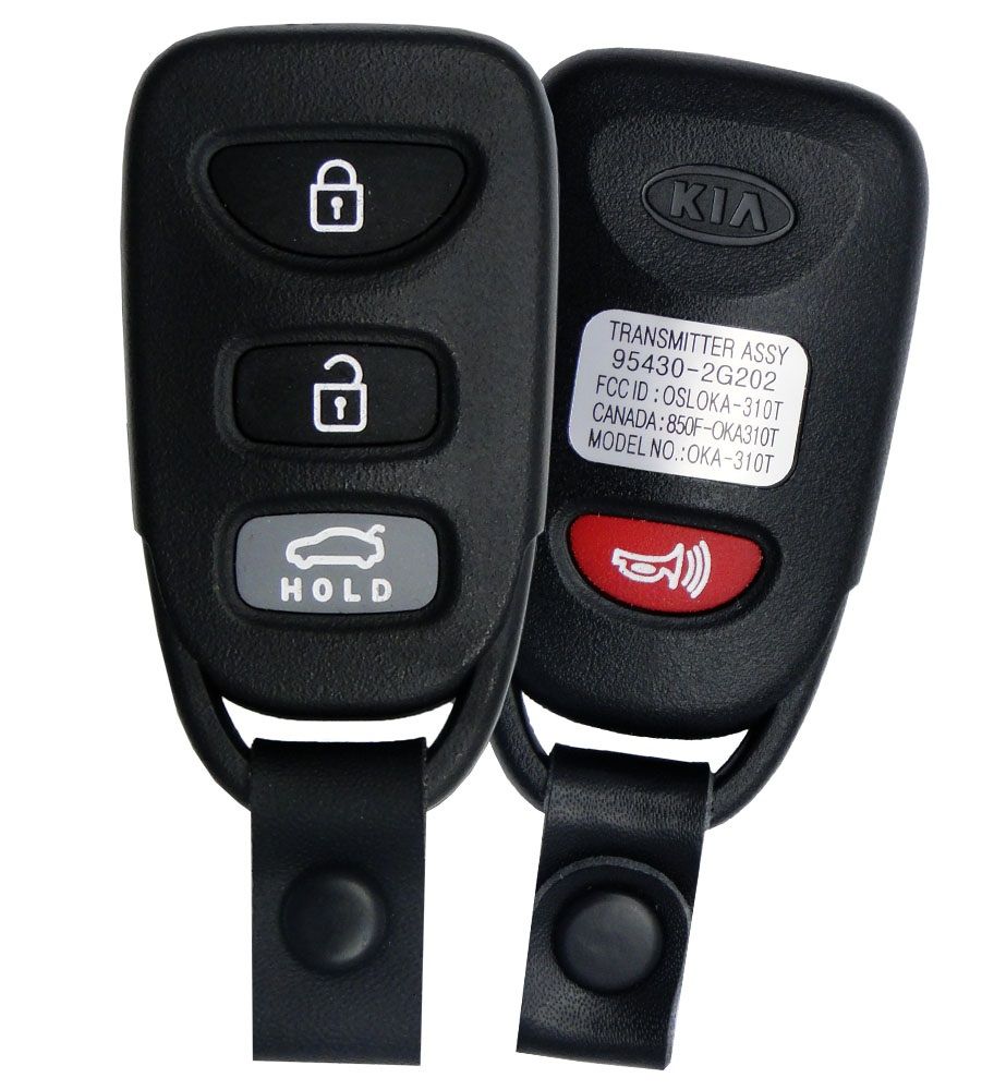 2006 Kia Optima Remote Key Fob (2007 body style) - Refurbished - CarandTruckRemotes