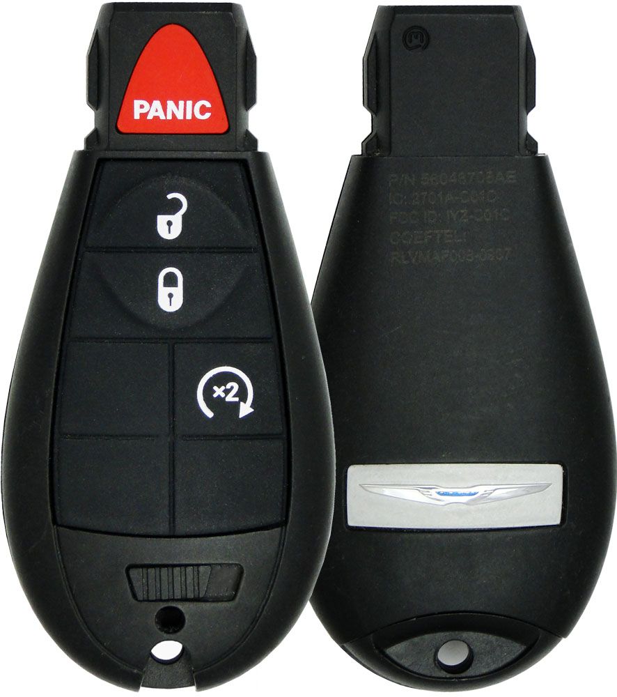 2008 Chrysler Town & Country Remote Key Fob w/ Engine Start by Car & Truck Remotes - CarandTruckRemotes