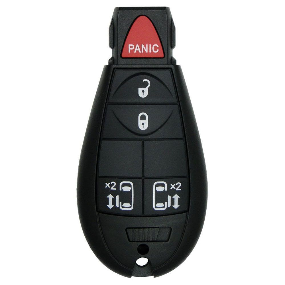 2008 Dodge Grand Caravan Remote Key Fob w/ 2 Power Doors - Refurbished - CarandTruckRemotes