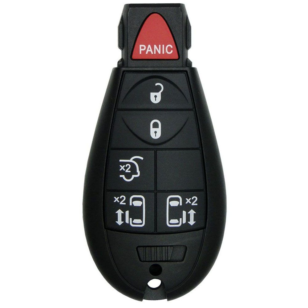 2008 Dodge Grand Caravan Remote Key Fob w/ Liftgate, 2 Sliding Doors - Refurbished - CarandTruckRemotes