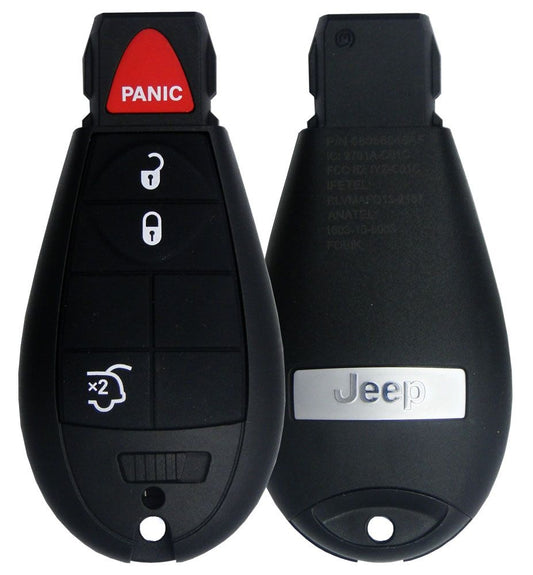 2008 Jeep Grand Cherokee Remote Key Fob w/ Glass Hatch