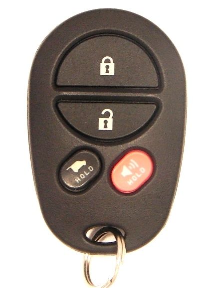 2008 Toyota Highlander Remote Key Fob w/ Glass Hatch - CarandTruckRemotes