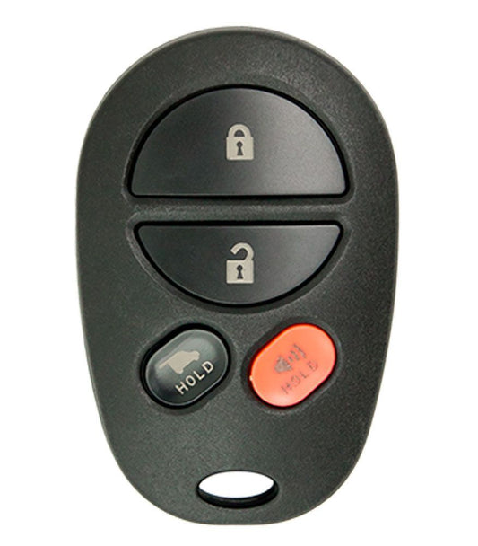 2008 Toyota Sequoia Remote Key Fob w/ Back Door by Car & Truck Remotes - CarandTruckRemotes