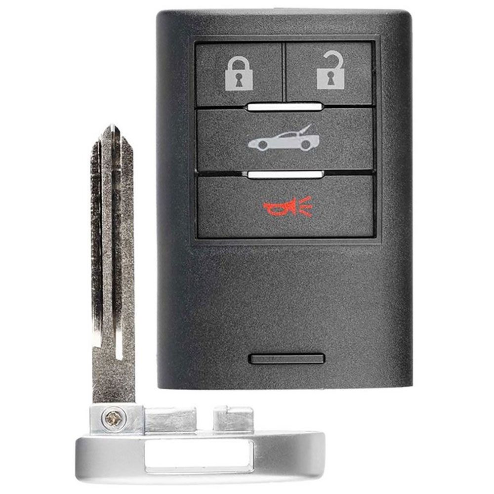 2009 Chevrolet Corvette Smart Remote Key Fob by Car & Truck Remotes - CarandTruckRemotes