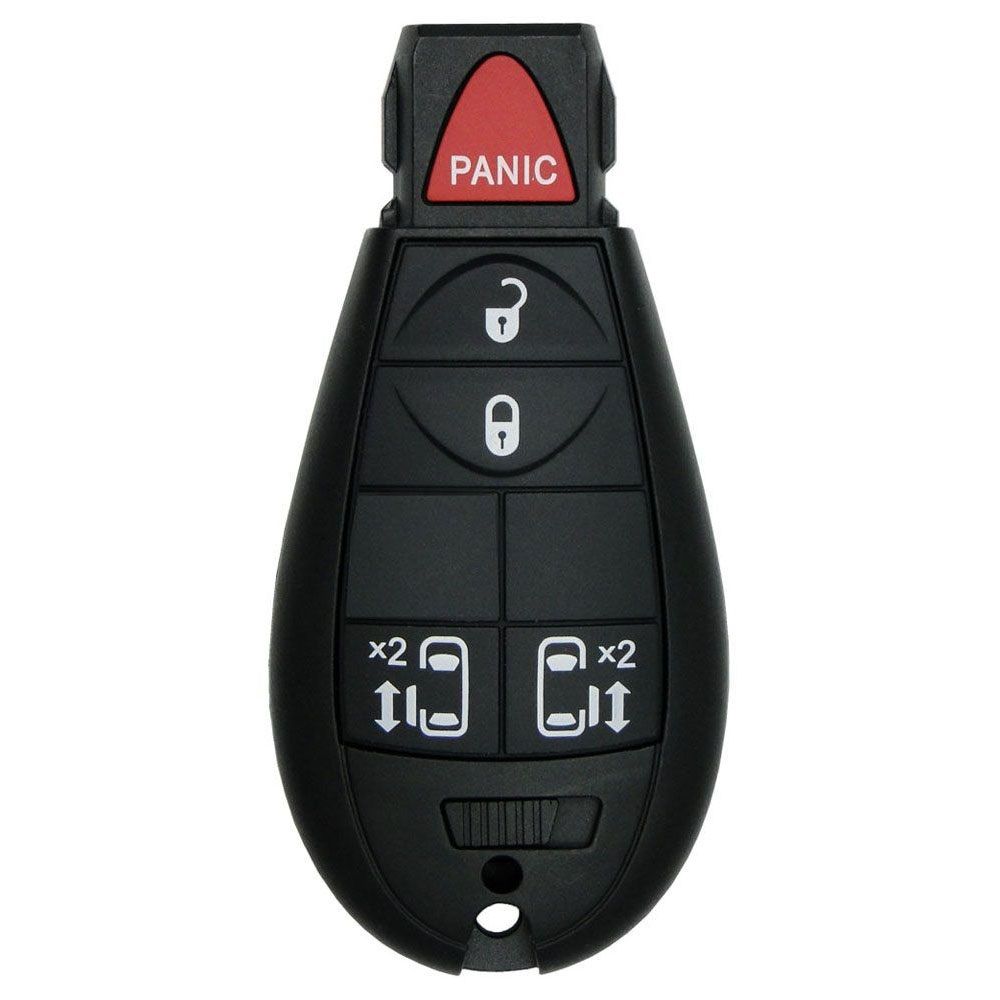 2009 Dodge Grand Caravan Remote Key Fob w/ 2 Power Doors - Refurbished - CarandTruckRemotes