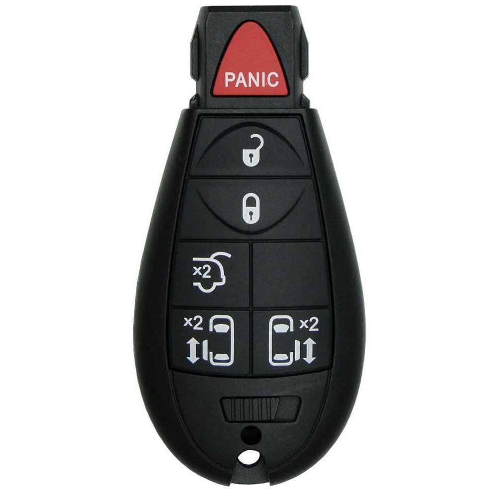 2009 Dodge Grand Caravan Remote Key Fob w/ Liftgate, 2 Sliding Doors - Refurbished - CarandTruckRemotes