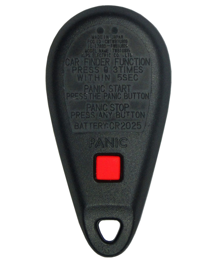 2014 Subaru Impreza Remote Key Fob - Refurbished