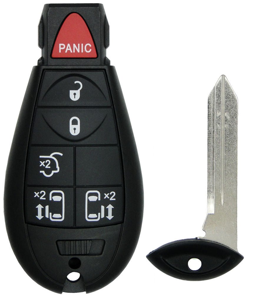 2011 Dodge Grand Caravan Remote Key Fob w/ Liftgate, 2 Sliding Doors - CarandTruckRemotes