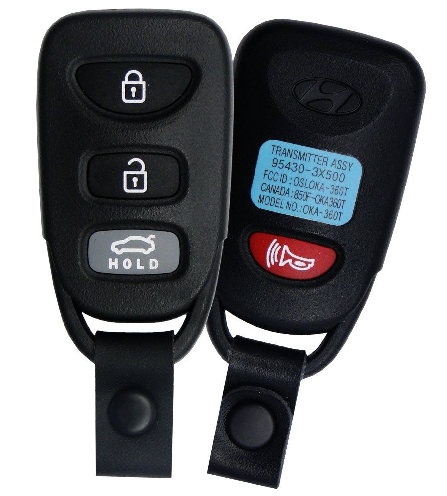 2011 Hyundai Elantra Sedan 4DR Remote Key Fob - Refurbished - CarandTruckRemotes