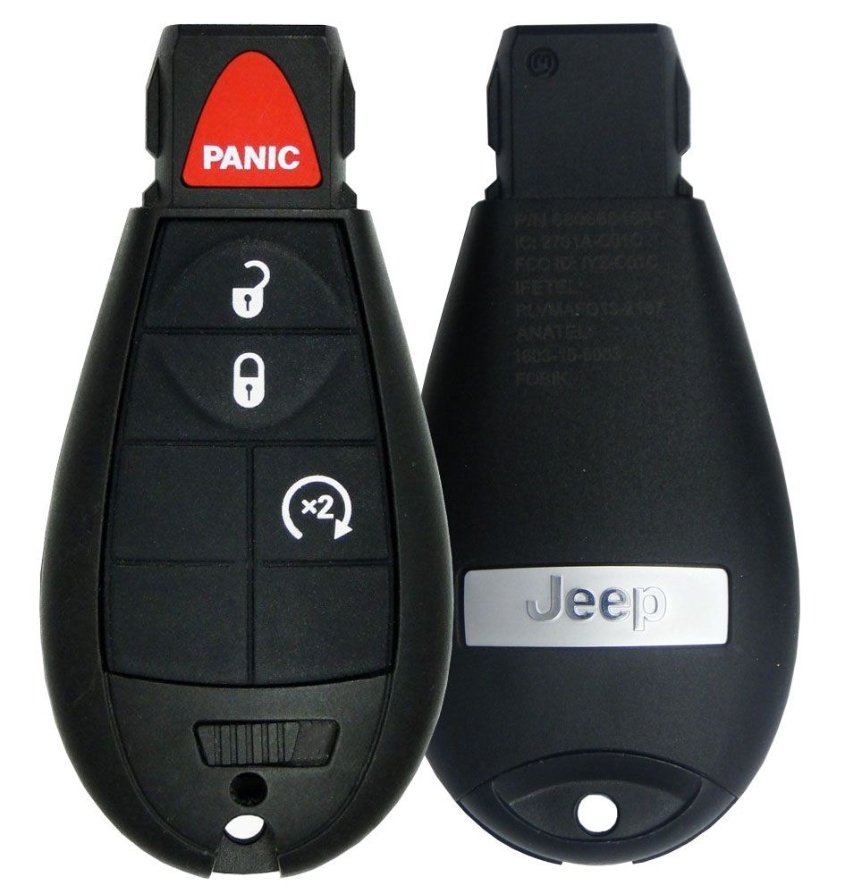 2011 Jeep Grand Cherokee Smart Remote Key Fob w/ Engine Start - CarandTruckRemotes