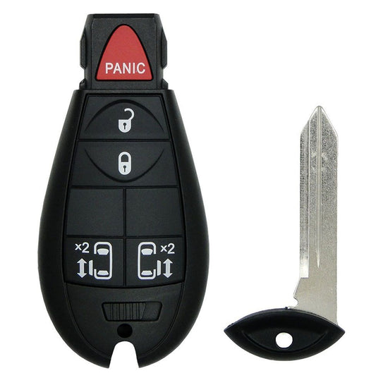 2012 Chrysler Town & Country Remote Key Fob w/ 2 Sliding Doors - Refurbished - CarandTruckRemotes