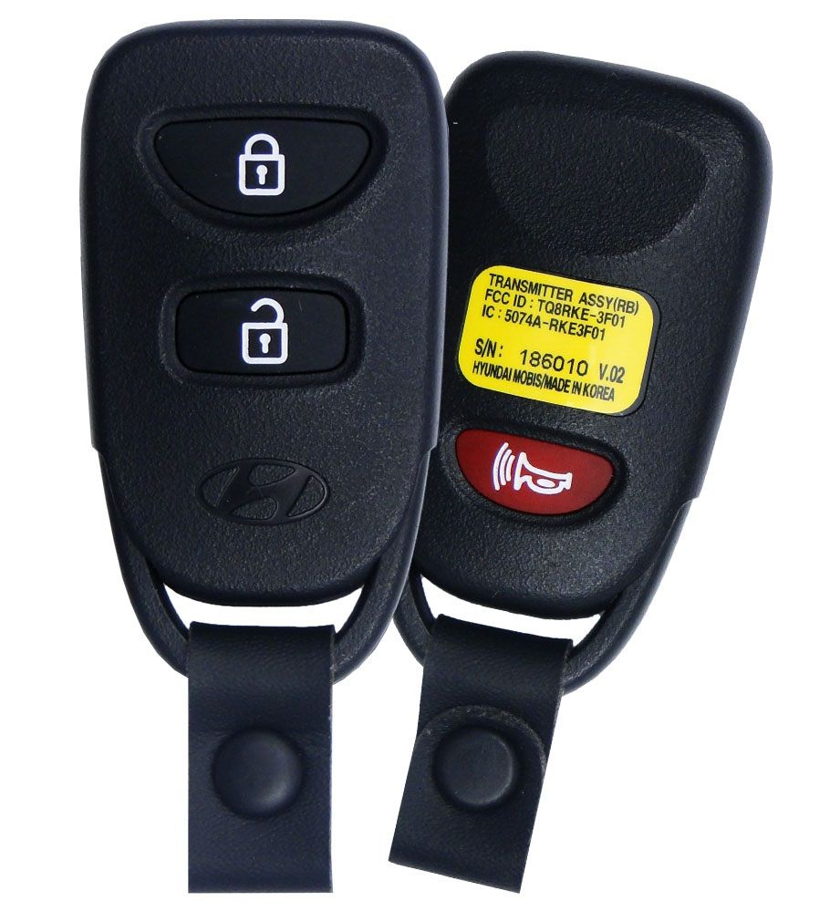 2012 Hyundai Accent Remote Key Fob - Refurbished - CarandTruckRemotes