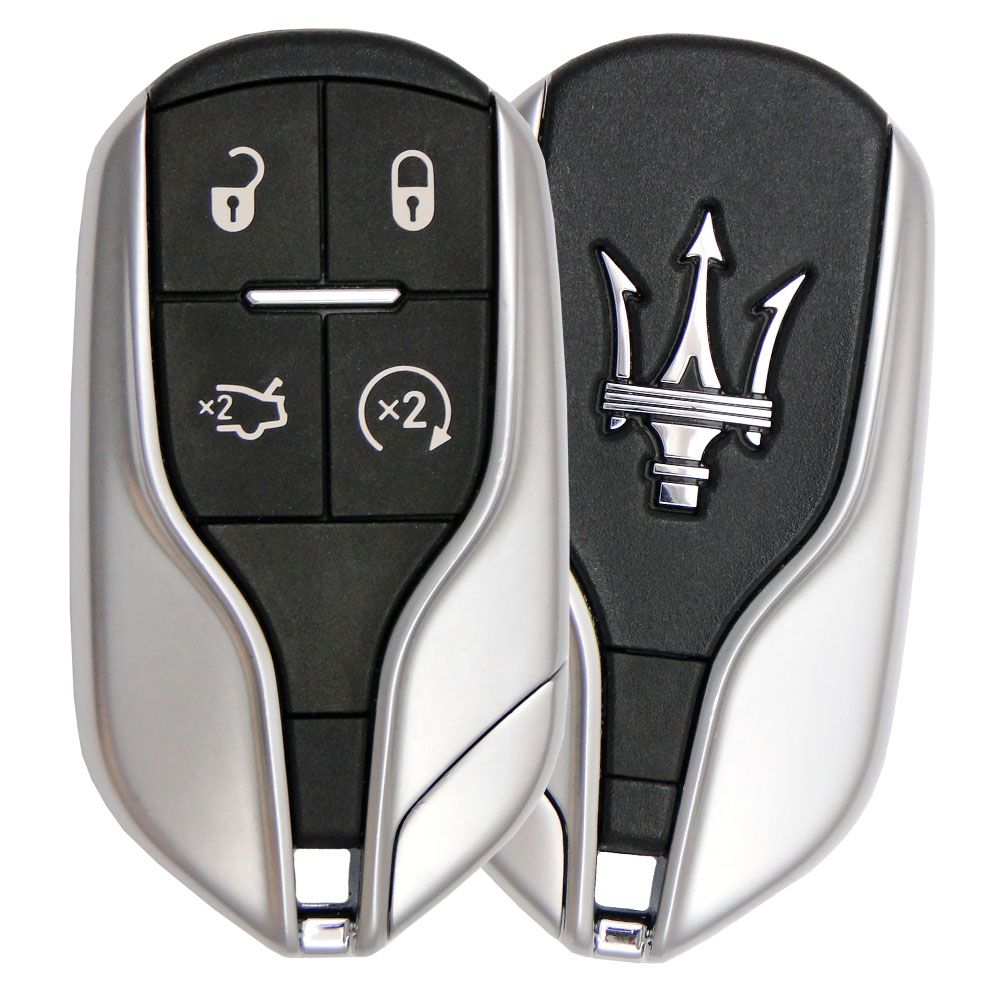 2012 Maserati Quattroporte Smart Remote Key Fob w/ Engine Start - CarandTruckRemotes