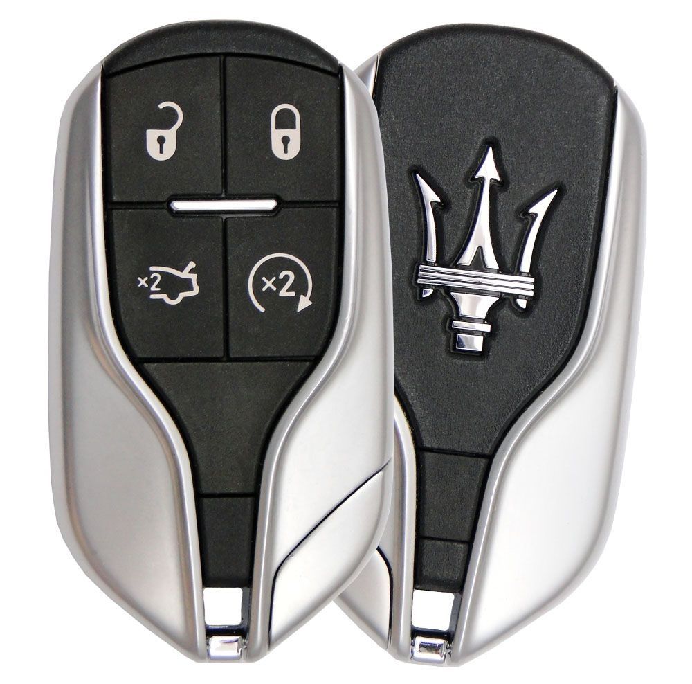 2012 Maserati Quattroporte Smart Remote Key Fob w/ Engine Start - Refurbished - CarandTruckRemotes