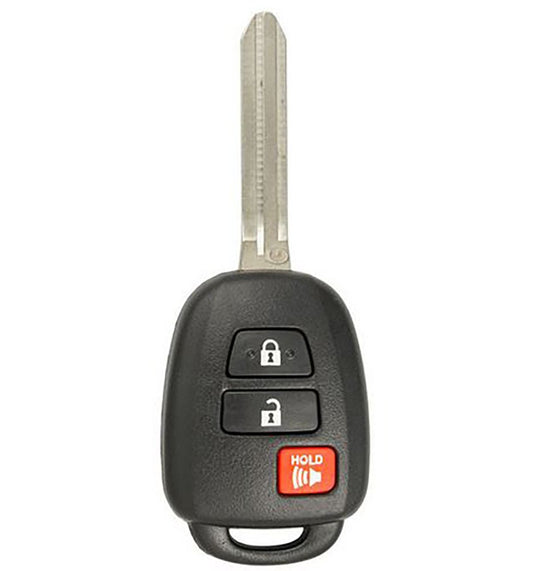 2012 Toyota Prius C Remote Head Key by Car & Truck Remotes - CarandTruckRemotes