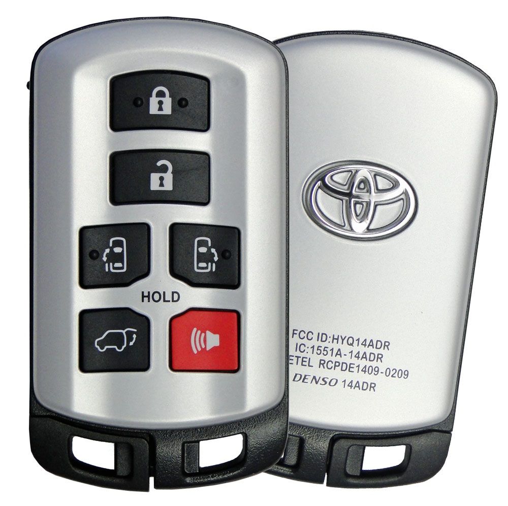 2012 Toyota Sienna Smart Remote Key Fob - Refurbished - CarandTruckRemotes