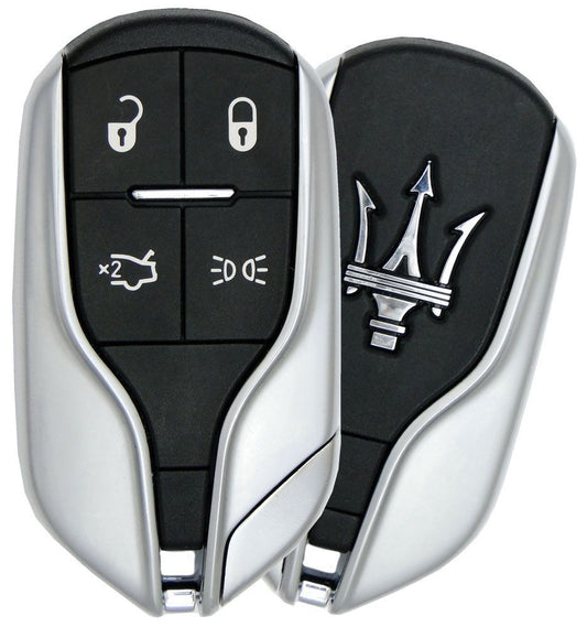 2013 Maserati Quattroporte Smart Remote Key Fob w/ Lights - Refurbished - CarandTruckRemotes