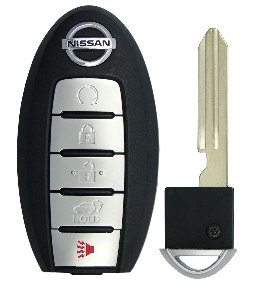 2013 Nissan Pathfinder Smart Remote Key Fob w/ Engine Start, Liftgate - Refurbished - CarandTruckRemotes