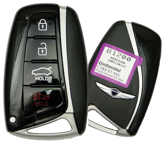 2014 Hyundai Genesis Sedan Smart Remote Key Fob