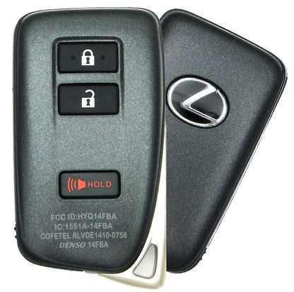 2015 Lexus NX300 NX300h Smart Remote Key Fob - Refurbished