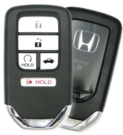 2017 Honda Accord Smart Remote Key Fob w/ Engine Start Driver 2