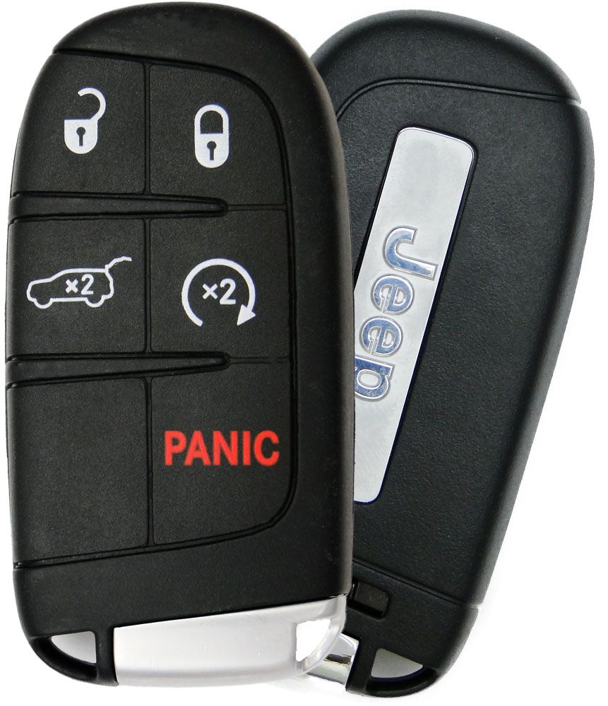 2017 Jeep Compass Smart Remote Key Fob w/  Engine Start Power Liftgate