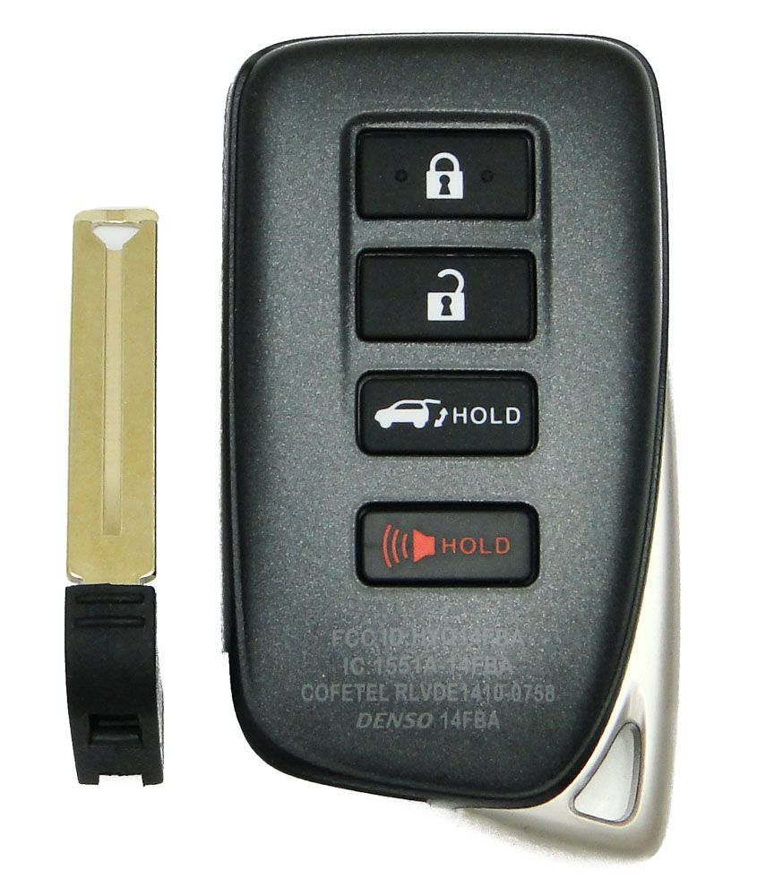 2016 Lexus NX200 NX200t Smart Remote Key Fob - Refurbished