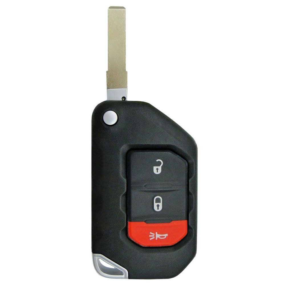 2018 Jeep Wrangler Smart Remote Key Fob - Aftermarket