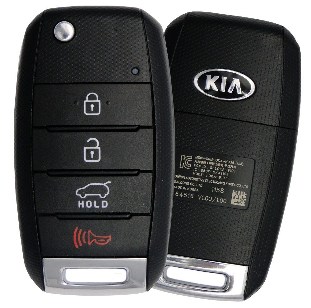 2018 Kia Sorento Remote Key Fob - Refurbished