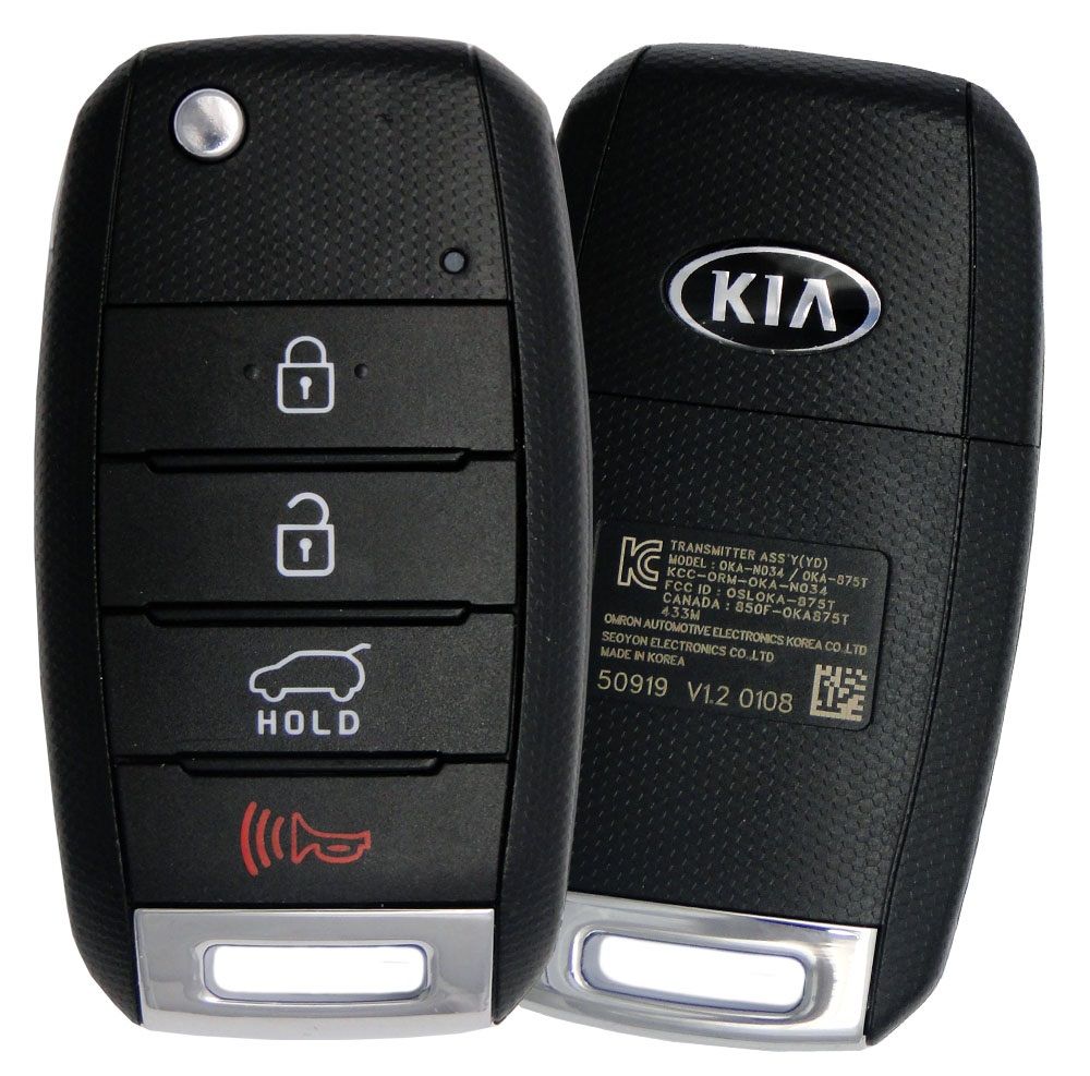 2018 Kia Soul Remote Key Fob - Refurbished