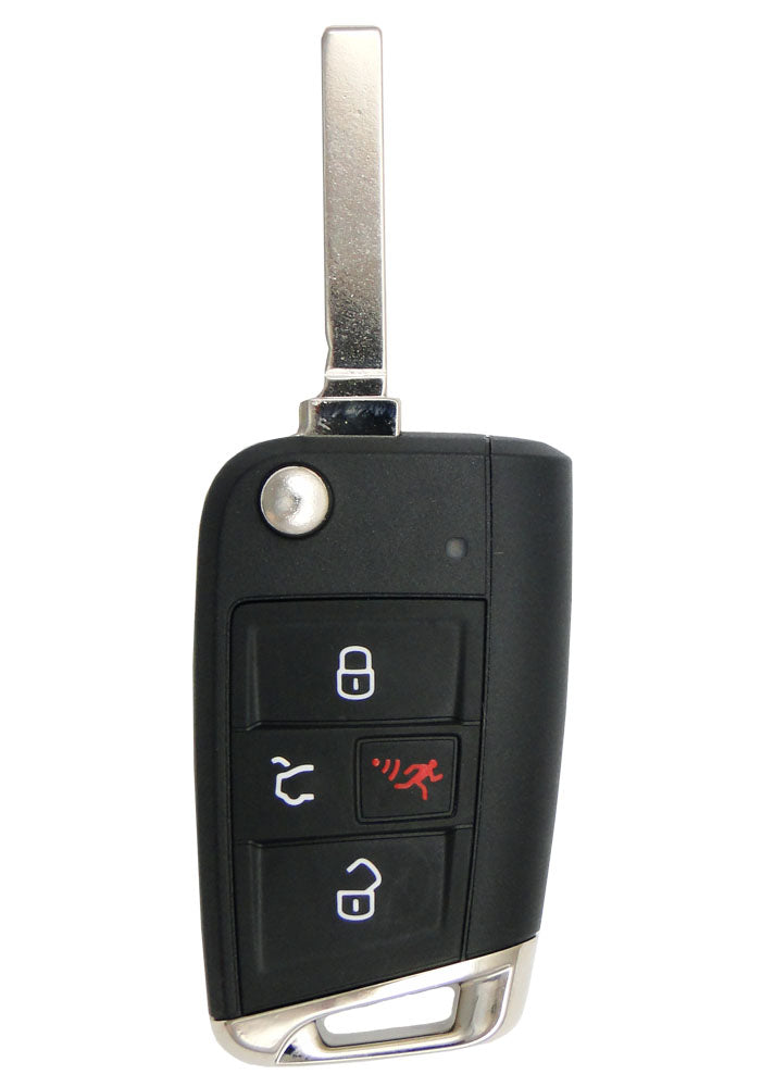 2019 Volkswagen Golf Remote Key Fob - No Comfort Access