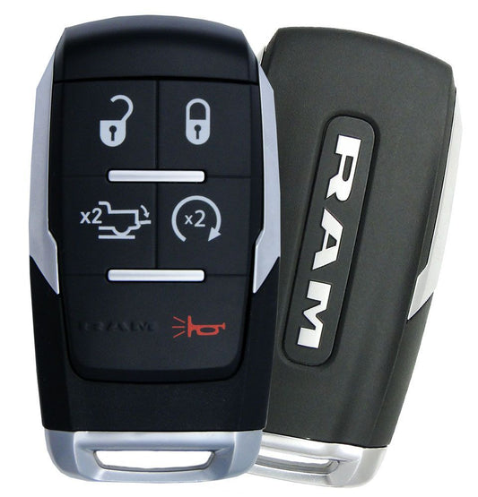 2019 Dodge Ram 2500+ Smart Remote Key Fob w/  Remote Start, Power Tailgate