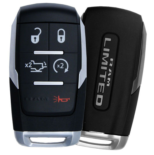 2019 RAM 2500 Limited Smart Remote Key Fob w/  Remote Start, Power Tailgate