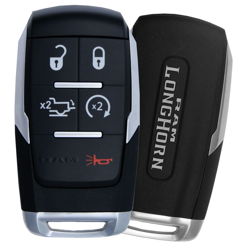 2019 RAM 2500 Longhorn Smart Remote Key Fob w/  Remote Start, Power Tailgate