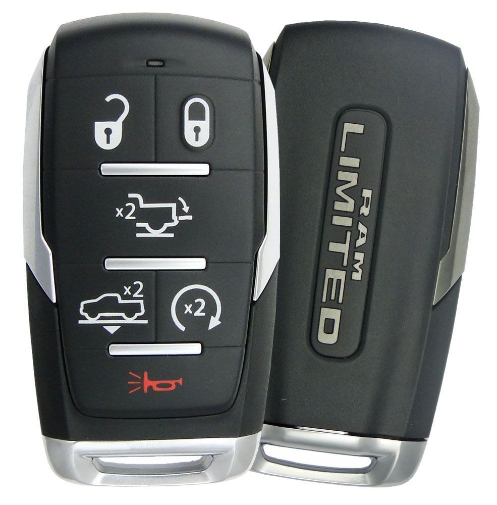 2022 Dodge Ram 1500 Limited Smart Remote Key Fob w/ Air Suspension, Remote Start, Power Tailgate