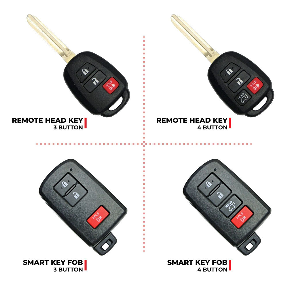 2016 Toyota RAV4 Keyless Entry Remote Key Fob