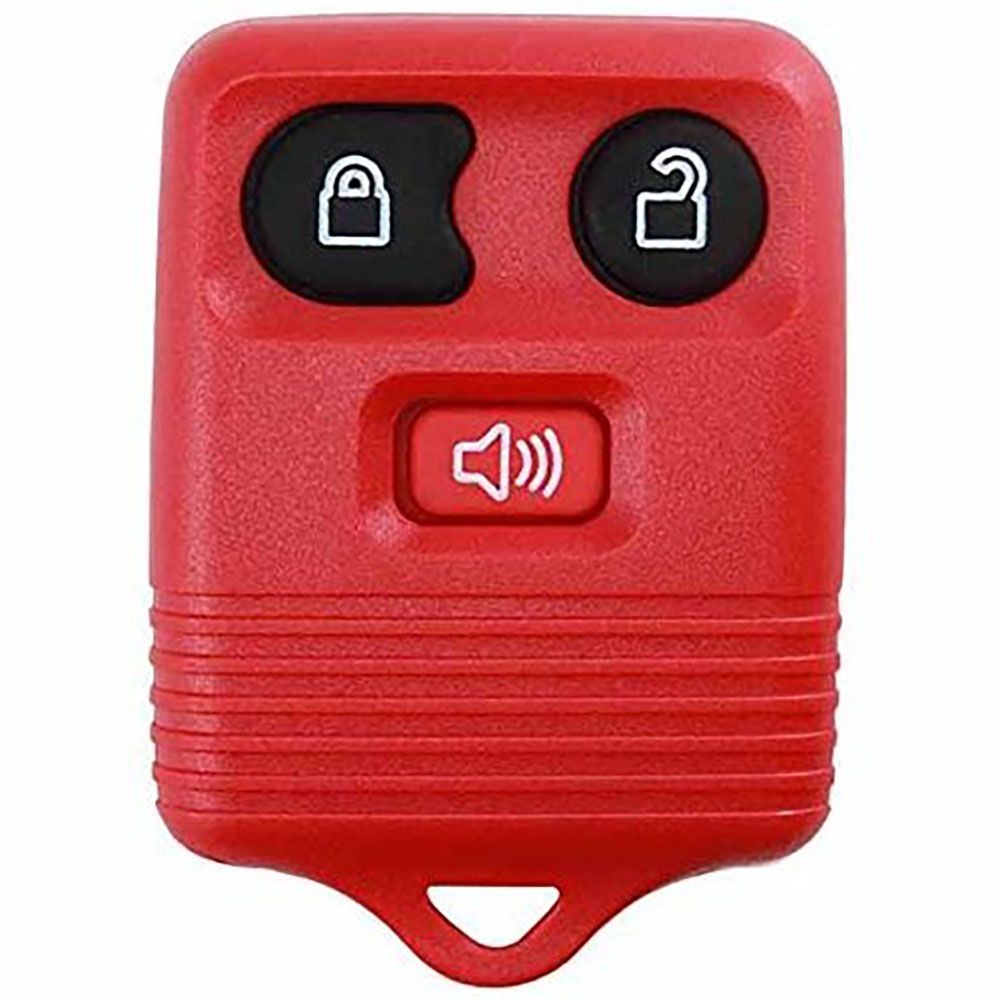 Aftermarket Remote for Ford / Lincoln / Mercury 3 Button - RED