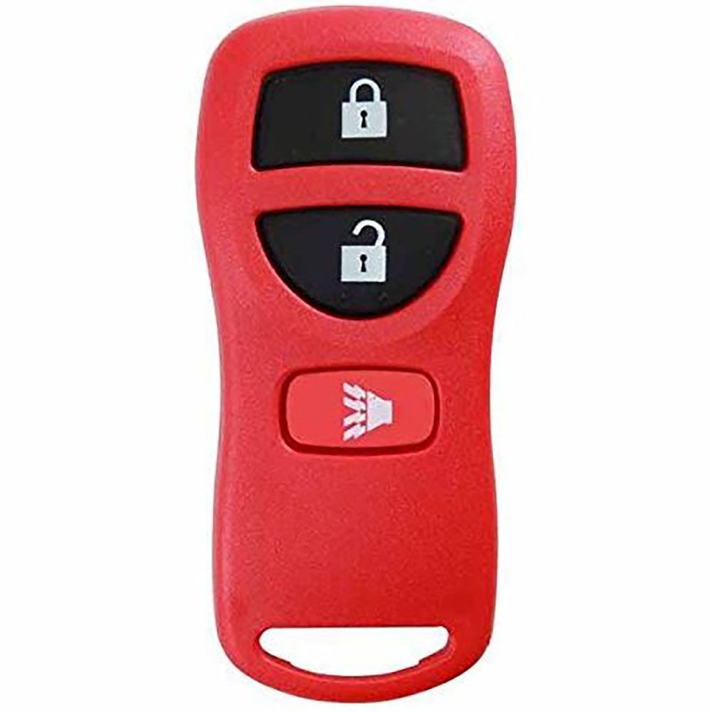 Aftermarket Remote for Nissan / Infiniti 3 Button KBRASTU15 - RED