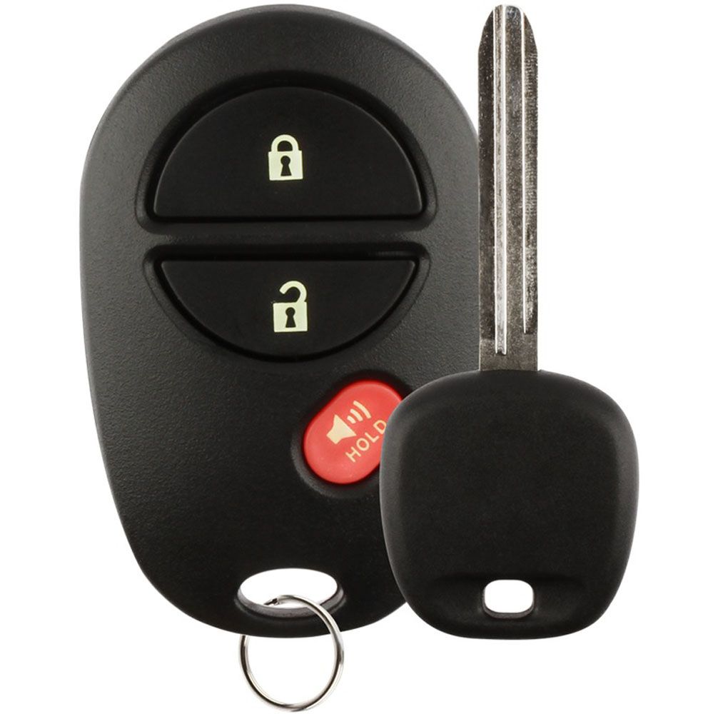 Aftermarket Set - Remote for Toyota GQ43VT20T + 44D Key