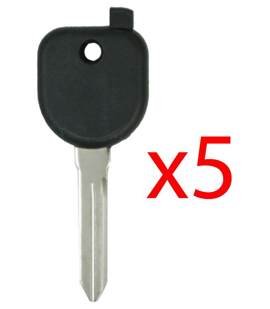 B99 Transponder Key Shell for GM - 5 PACK Aftermarket