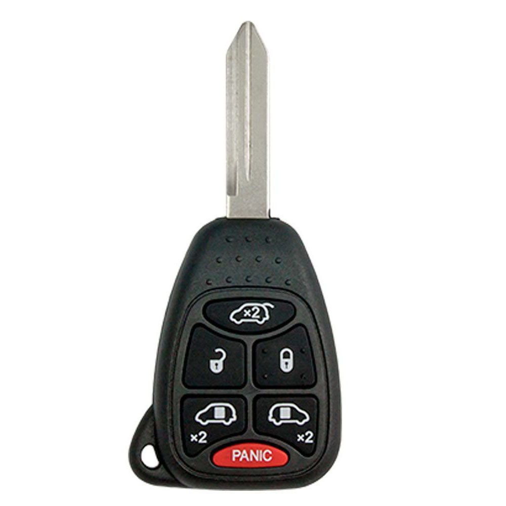 Aftermarket Remote for Chrysler / Dodge 6 Button Remote PN: 05183683AA